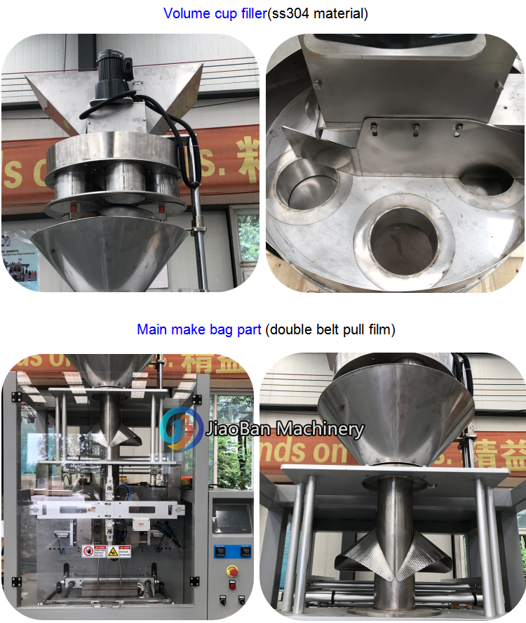 Fully automatic sachet tortilla crisps rice crispy puffed food popcorn bag packing machine corn tortilla chips packaging machine