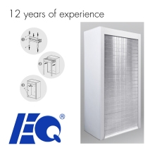 Brushed Inox Kitchen Cabinet Stainless Steel 304 Roller Shutter