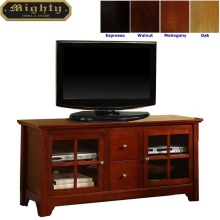 55 inch Mahogany Contemporary Modern Flat Screen TV Stands