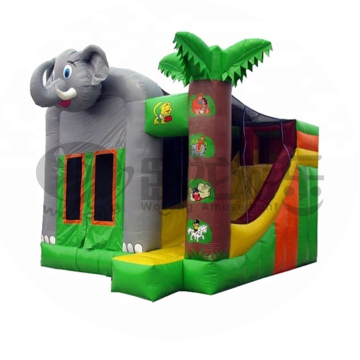 Manufacturing PVC inflatable toy castle