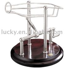 Silver Plated wine bottle holder