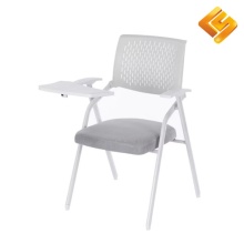 Modern Fabric Upholstered Metal Folding Chair