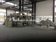 Green tea processing line