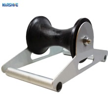 Manhole Corner Guide Alloy Steel Frame Flat Trench Roller