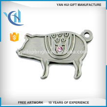 YAN HUI die struck antique pins/3D high quality pin badges