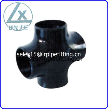 ASTM A234 WPB CS equal cross pipe fitting