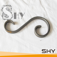 fence wrought iron ornamental scrolls