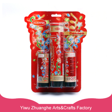 party popper confetti shooter set