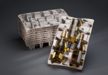 Premium Pulp Molded Wine Shipper