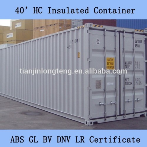 40ft High Cube Container Insulated Storage Container