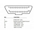 شاحنة ثقيلة J1939 OBD2 OBD-II تمديد كابل