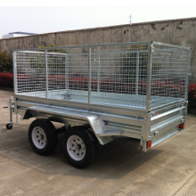 Top Tandem Tipping Box Cage Trailers