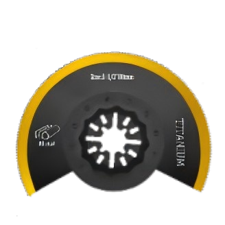 bimetallic titanium plating semi-circle