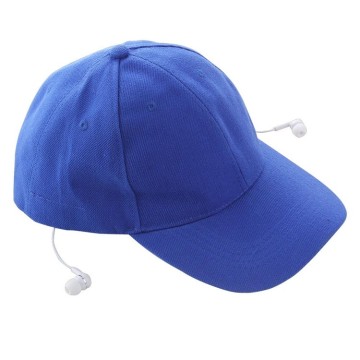 Promotion vente chaude écouteurs de chapeau bluetooth logo personnalisé