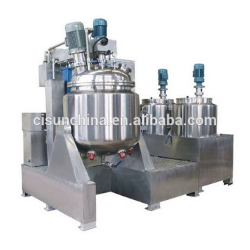 stainless steel cosmetics vacuum emulsification equipment