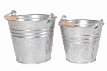 galvanized bucket metal pail