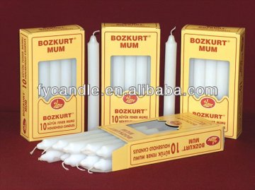 box packing Velas Gabon White Candles