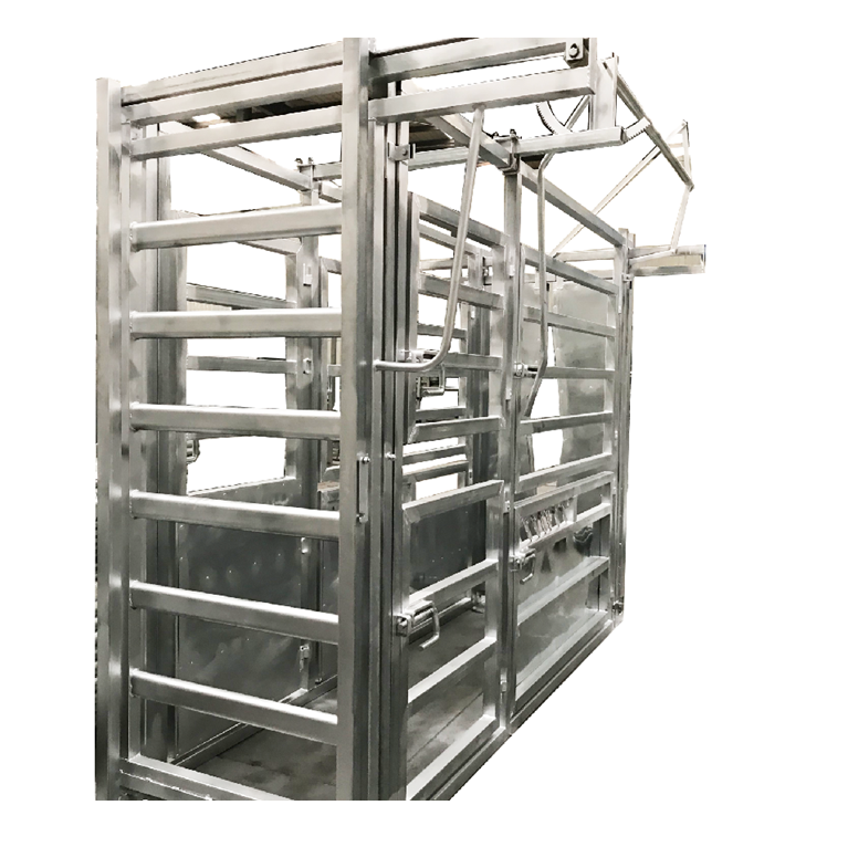 Galvanized Heavy duty cattle crush used feed machine price for farm equipment with weighing scale