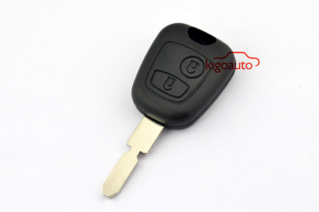 High quality remote key shell 2button 4track for Peugeot key case