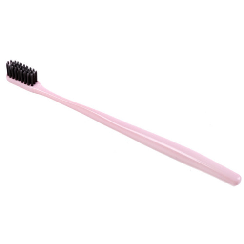 4 colors Disposable Active Charcoal Toothbrush