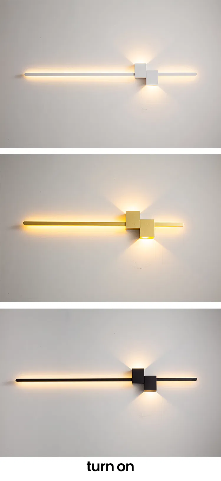 Minimalist Strip Wall Lamp, Background Wall Lamp, Nordic Corridor Lamp