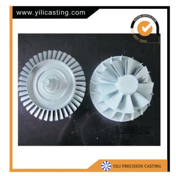 OEM manufacture vacuum casting rc jet engine nozzle guide vane