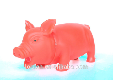 rubber pig toy,rubber toy pig,pig dog toy