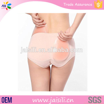 Women Silicone Butt Enhancer Buttock Fake Ass Pad Hip Shaper Briefs Padded Panties