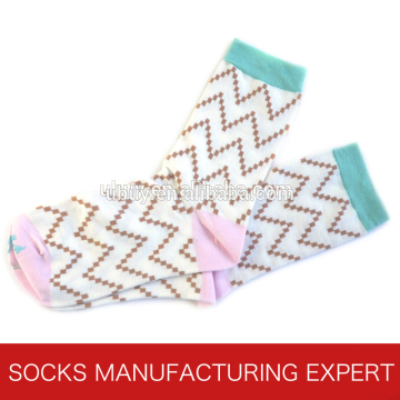 100% cotton womens boot socks