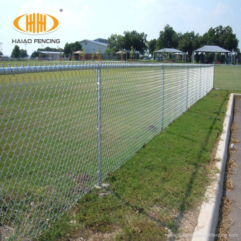 Hot dipped galvanized chain link fence wire mesh