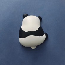 3D Panda Wall Decals - Bathroom Decorative Cover