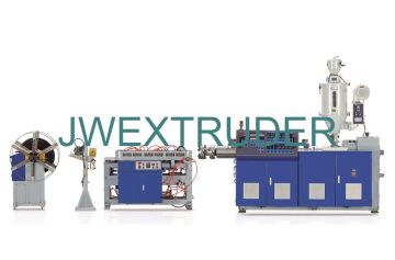 PE. PP. PVC Single-wall Corrugated pipe production line