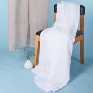 Soft Touching Well Drapes White Thick Structure Sheer Curtain