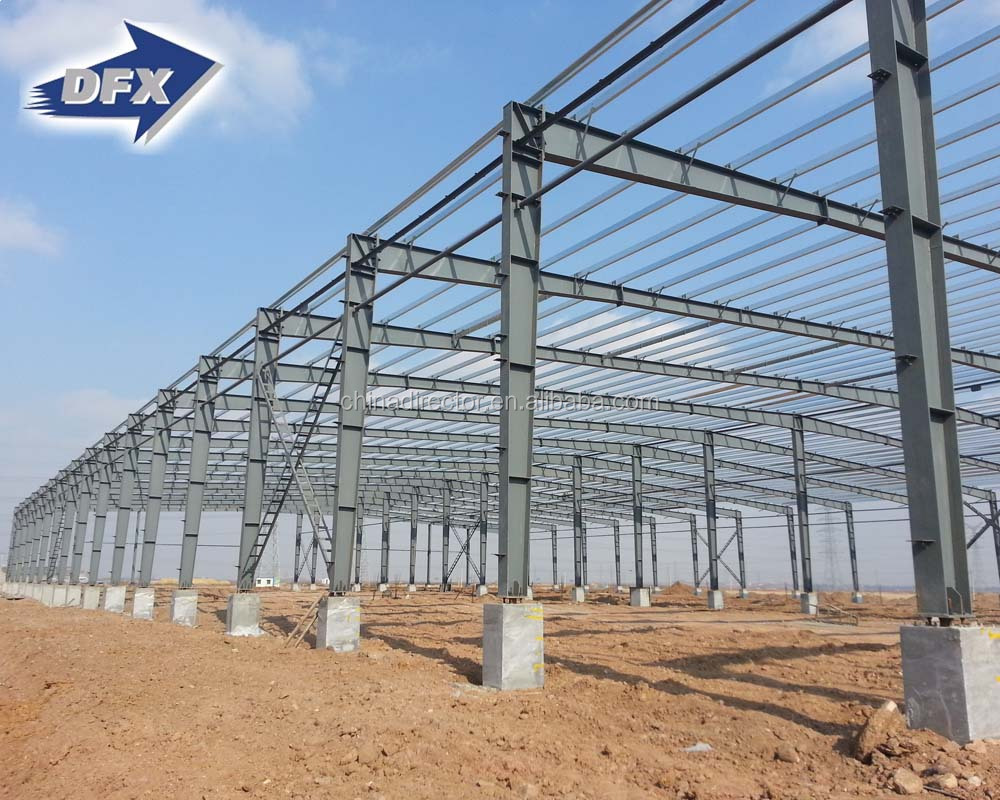 Beautiful Industry Durable Light Gauge Steel Structure Framing Prefabricated Bulk Warehouse Hangar/Structure