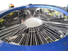 Big  loom can weave big diameter jacket