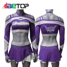 Custom Cheerleading Uniforms with Your Choice of Colors