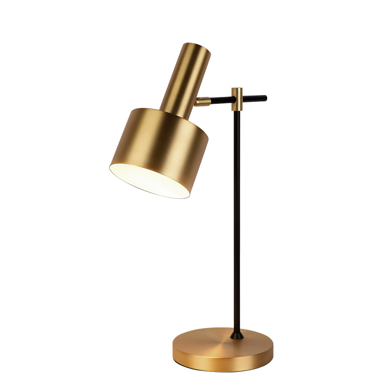 Golden Side Table Lamp