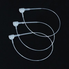 Plastic Tag Fastener Hang Tag Snap Lock Pin Security Loop for Retail Store Clothing