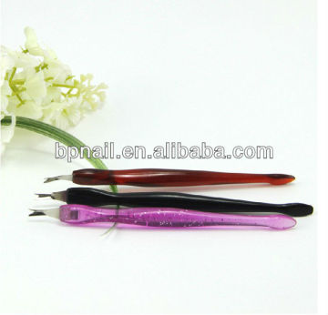 Nail Art plastic cuticle pusher