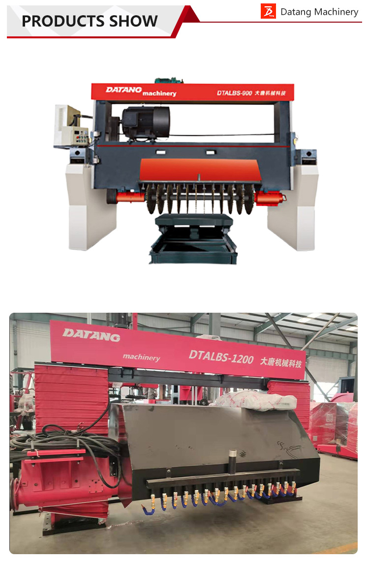 Multi-blade Bridge Type Granite Curb Stone Cutting Saw Machine, High ...