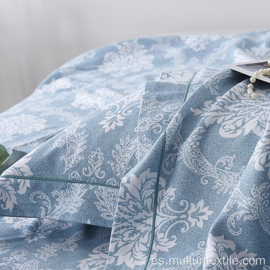 Set de hojas de bambú impresas conjuntos de cama de lujo