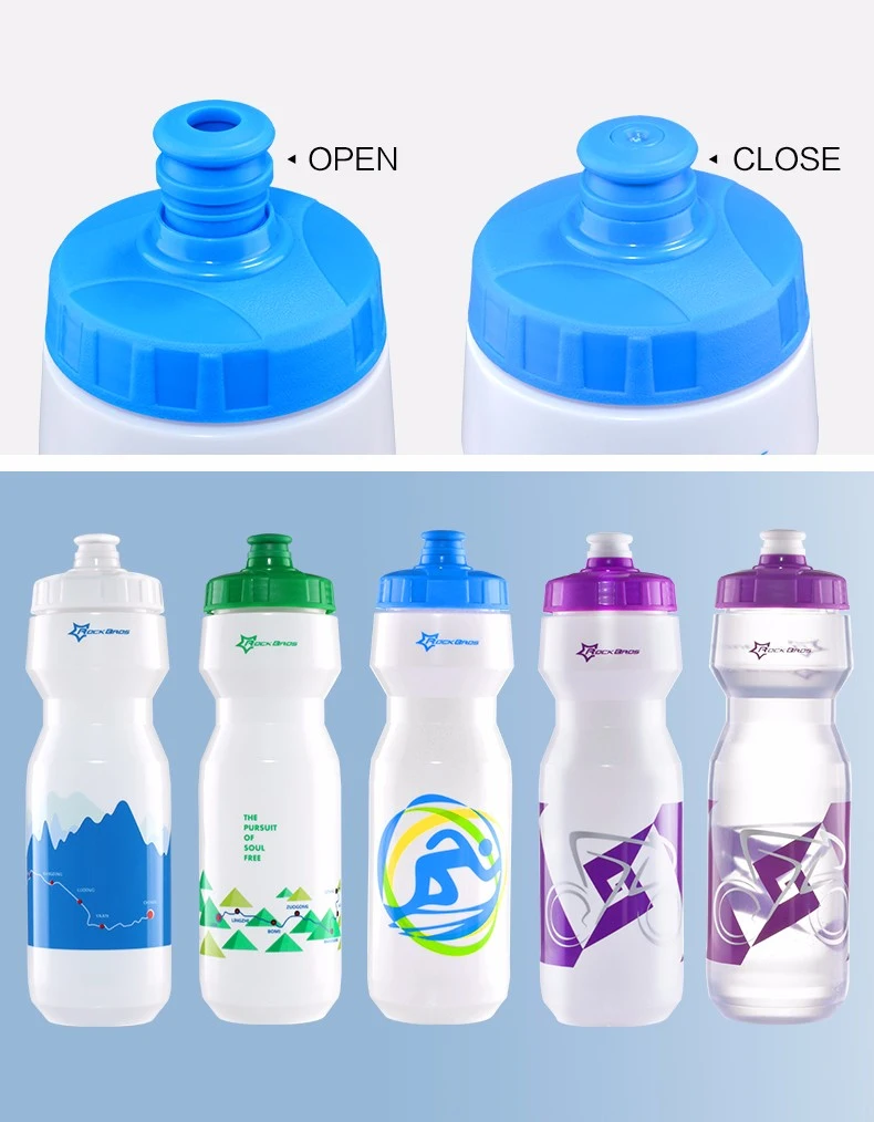 Plastic Outdoor Sports Water Bottle Leak-Proof Travel Cup Student Portable Space Cup Bicycle Water Cup Custom Logo