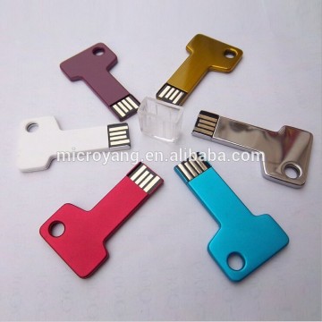 Promotional gift usb key, metal key usb, key shape usb flash drive