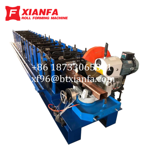 Color Steel Sheet Square Downspout Roll Forming Machine