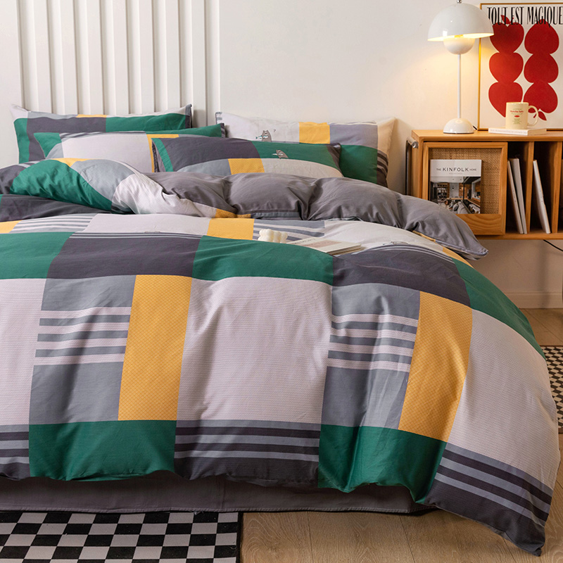 綿ベッドシート布団は寝具セットの測定値をカバーしています