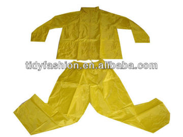adult nylon raincoat in bag
