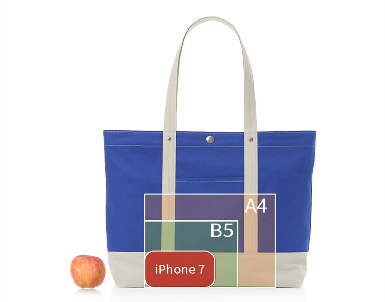 Borsa da spiaggia in tela Canvas Beach Bag