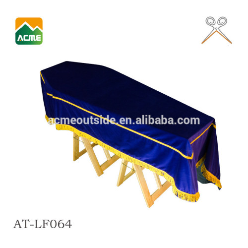 european style wooden coffin cover