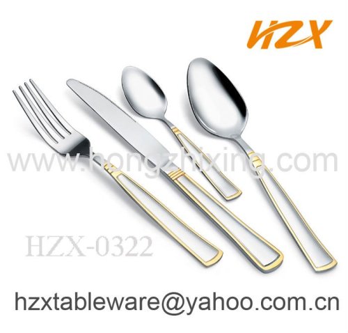 24pcs stainless steel cutlery set