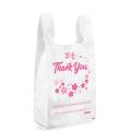 Clear Plastic Produce T Shirt Packaging Bag With Handle